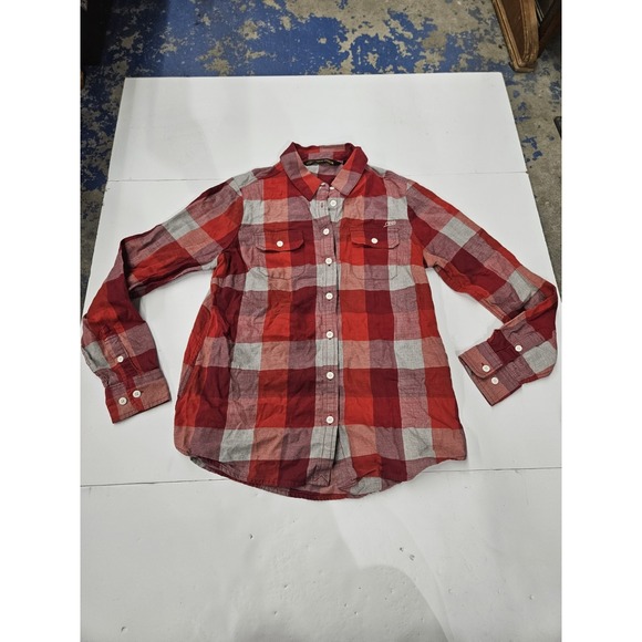 Harley-Davidson Tops - Harley-Davidson Women's Plaid Flannel Shirt - Screamin' Eagle Back (Size M)